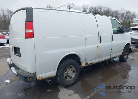 2008 Chevrolet Express Work Van from USA, damaged, VIN 1GCGG25C981183770